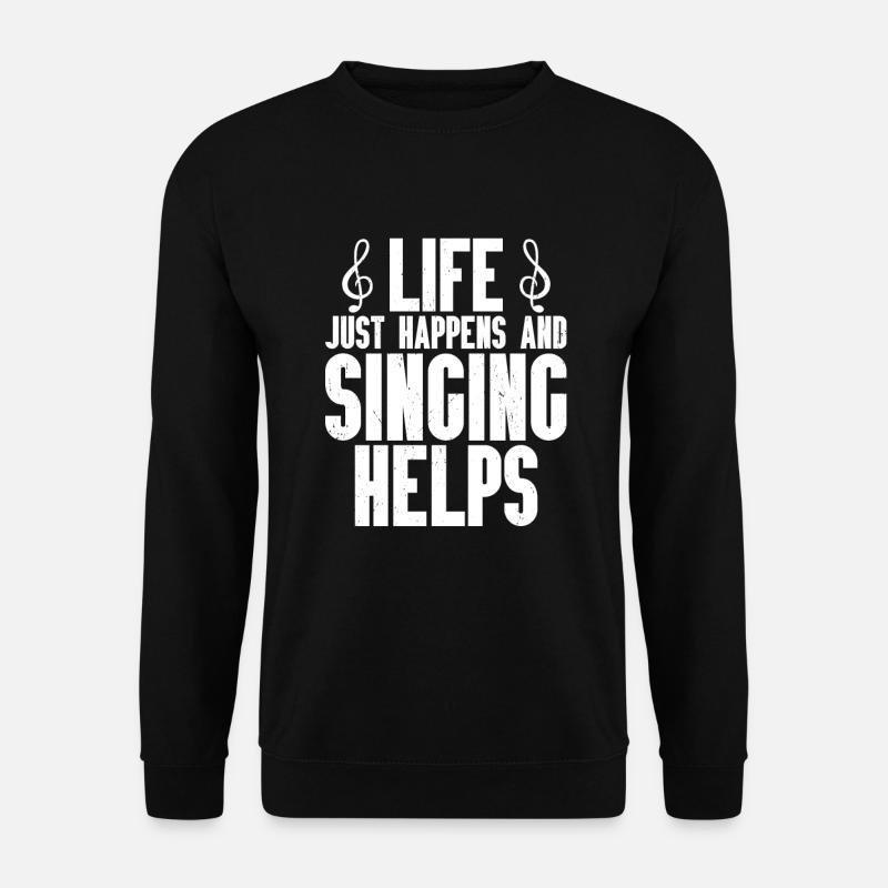 Sing - Unisex Sweatshirt - black