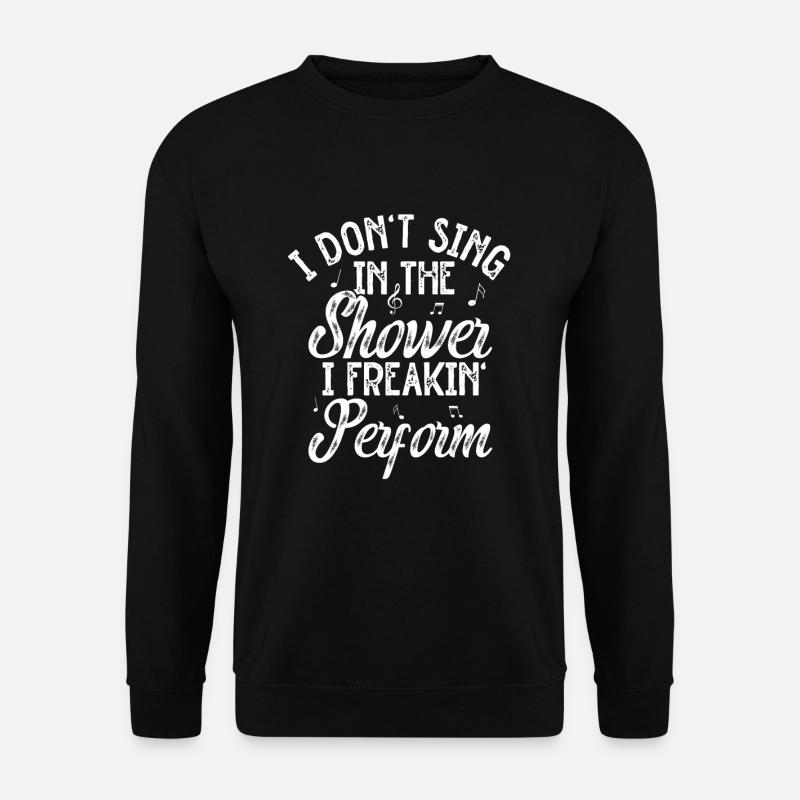 Sing - Unisex Sweatshirt - black