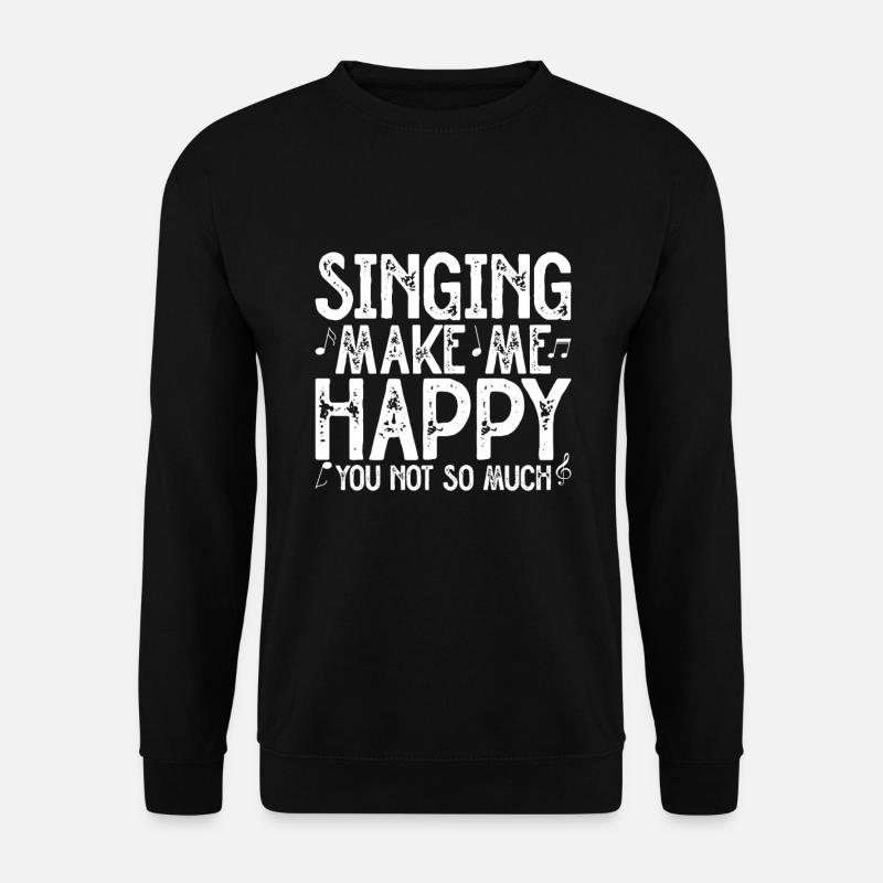 Sing - Unisex Sweatshirt - black