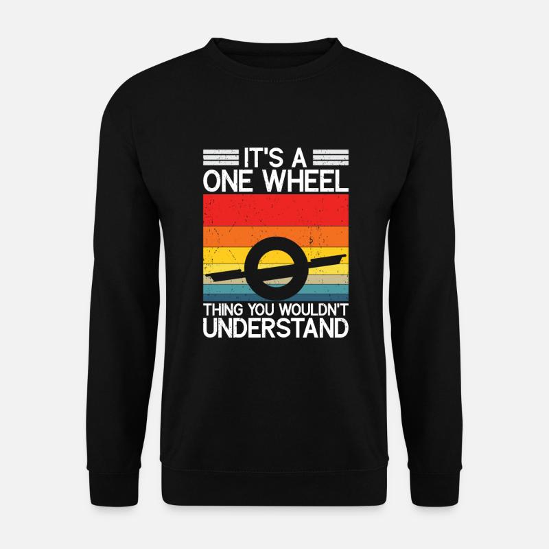 Unicycle - Unisex Sweatshirt - black