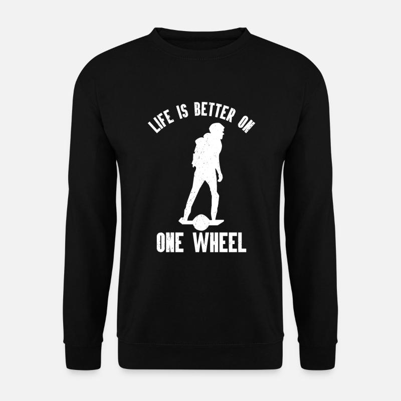Einrad - Unisex Pullover - Schwarz