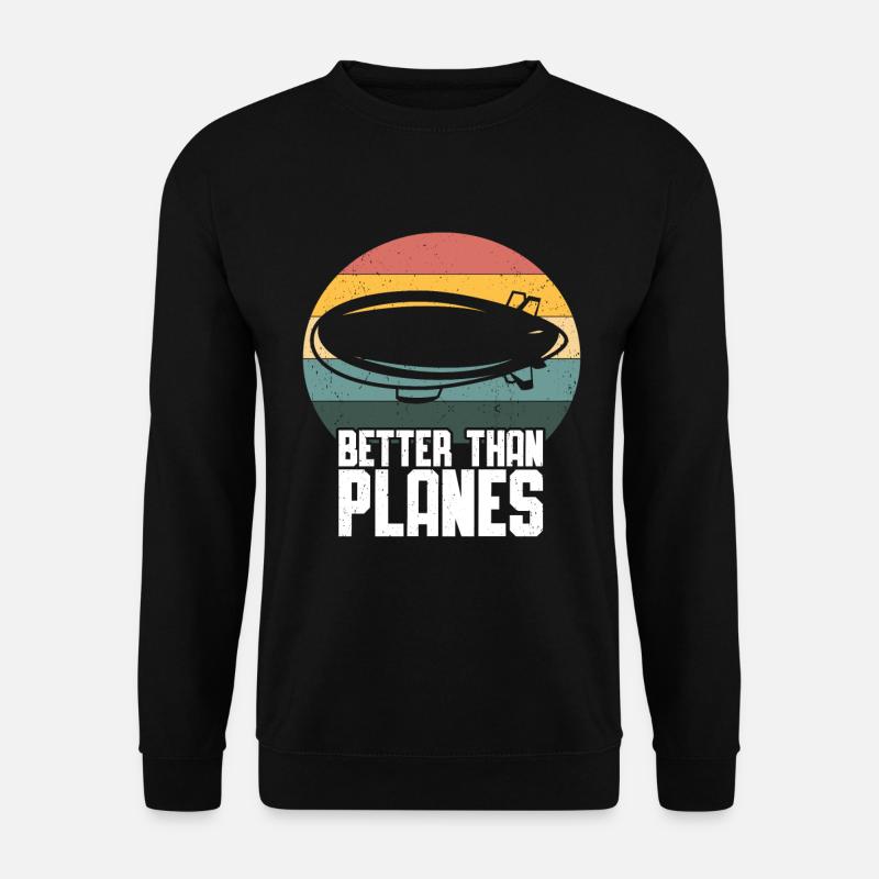 Zeppelin - Sweat-shirt Unisexe - noir