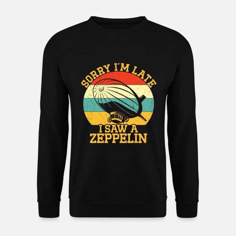 Zeppelin - Unisex Pullover - Schwarz