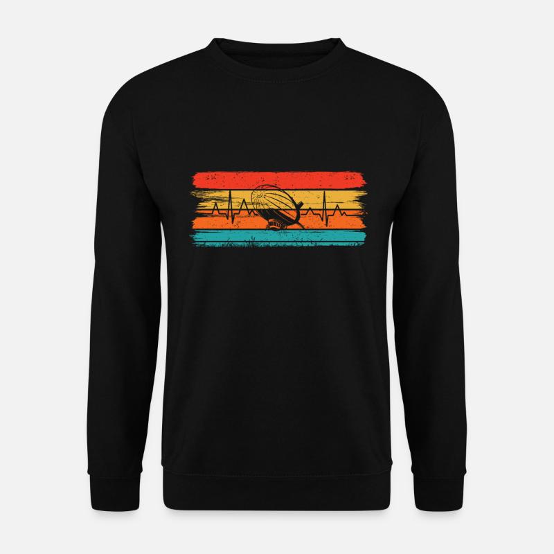 Zeppelin - Unisex Pullover - Schwarz