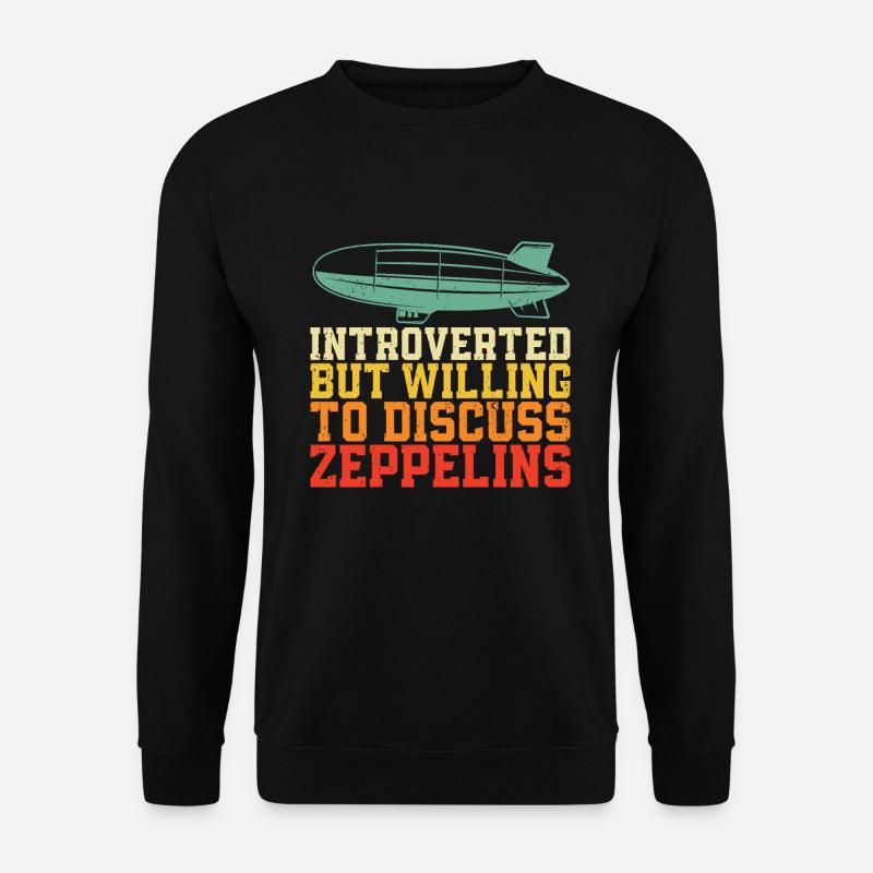 Zeppelin - Unisex Sweatshirt - black