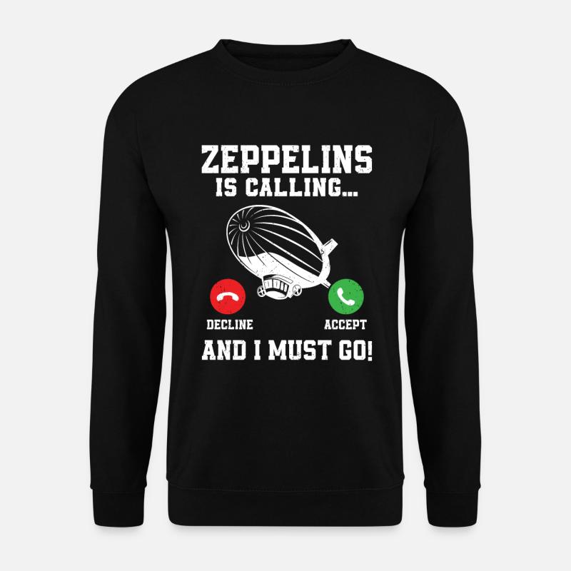 Zeppelin - Unisex Sweatshirt - black