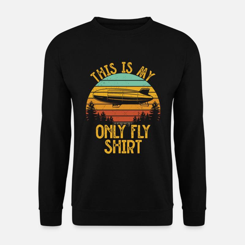 Zeppelin - Unisex Pullover - Schwarz