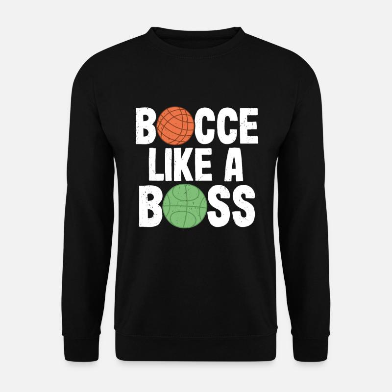 Boccia - Unisex Pullover - Schwarz
