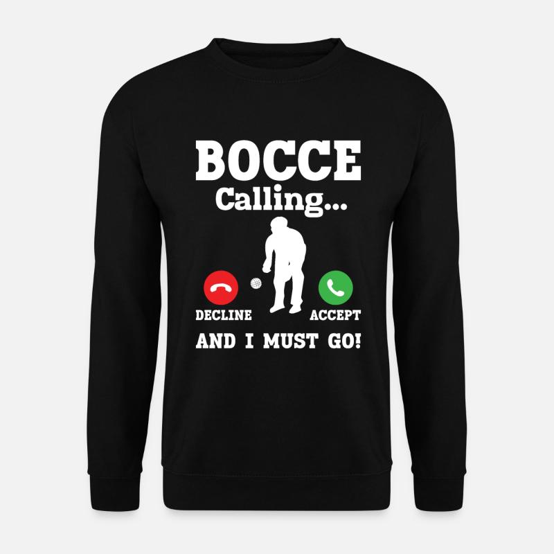 Bocce - Unisex Sweatshirt - black