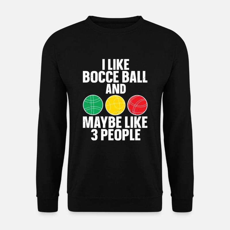 Bocce - Unisex Sweatshirt - black