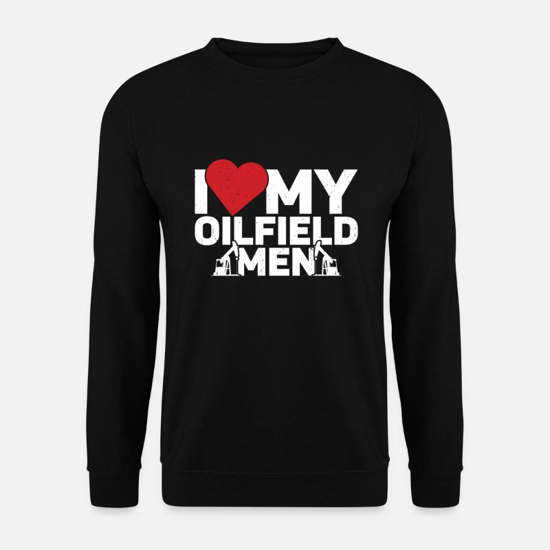 Ölfeld - Unisex Pullover - Schwarz