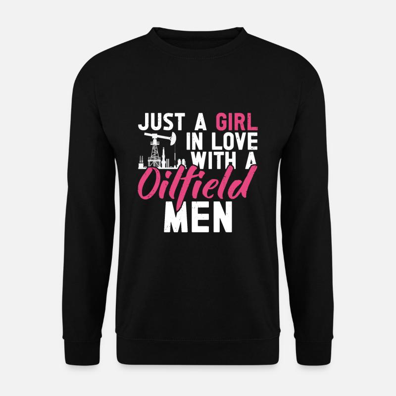 Ölfeld - Unisex Pullover - Schwarz