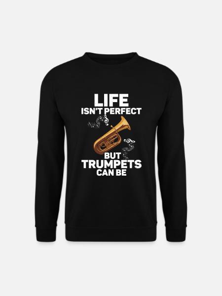 Trumpet - Unisex Sweatshirt - black