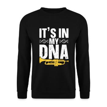 Trompette - Sweat-shirt Unisexe - noir - Devant - Alina (178cm) & Michal (187cm)