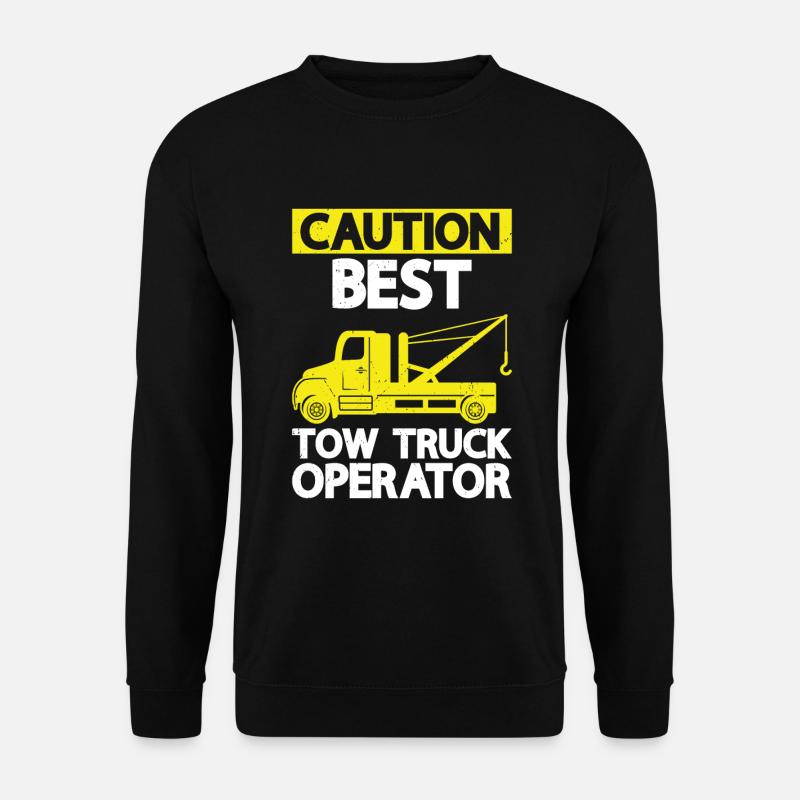 Abschleppfahrzeug - Unisex Pullover - Schwarz