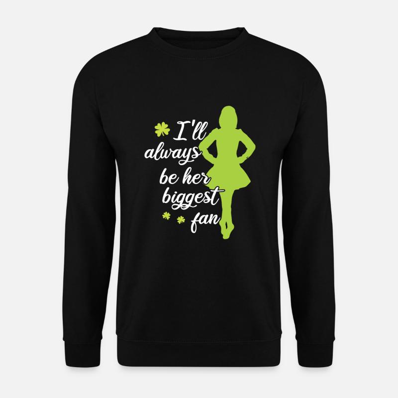 Irischer Tanz - Unisex Pullover - Schwarz