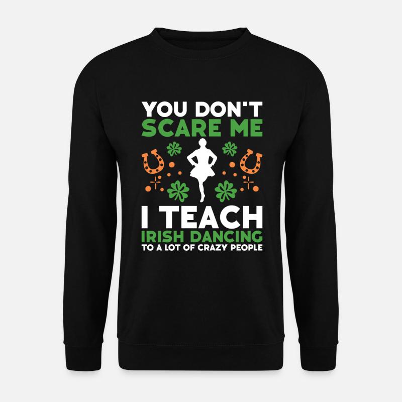 Irischer Tanz - Unisex Pullover - Schwarz