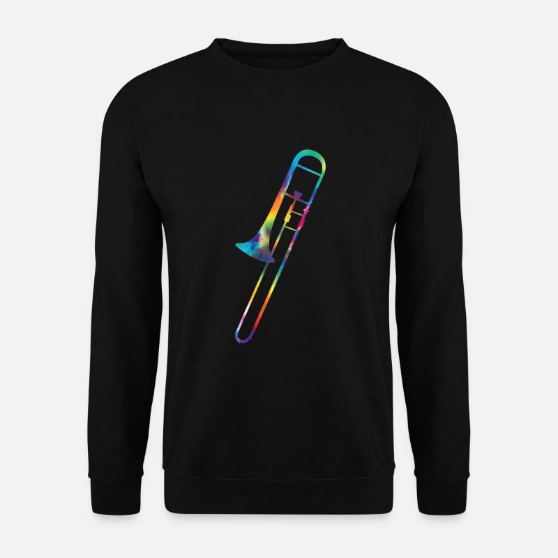 Trombone - Unisex Sweatshirt - black