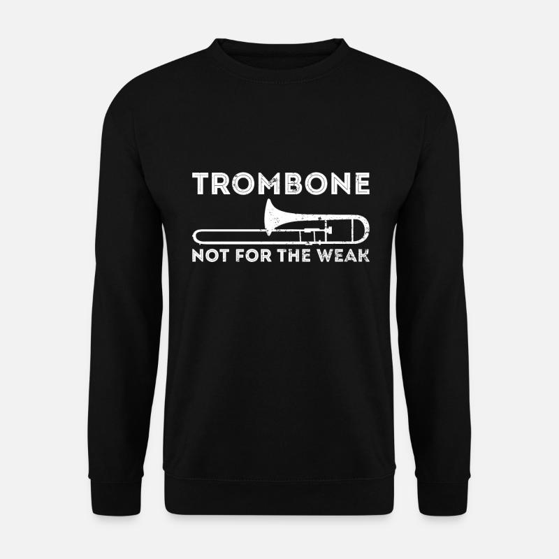 Posaune - Unisex Pullover - Schwarz