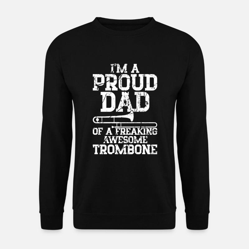 Trombone - Unisex Sweatshirt - black