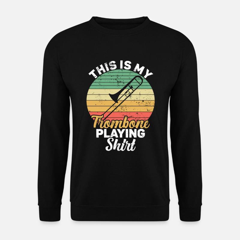 Trombone - Unisex Sweatshirt - black