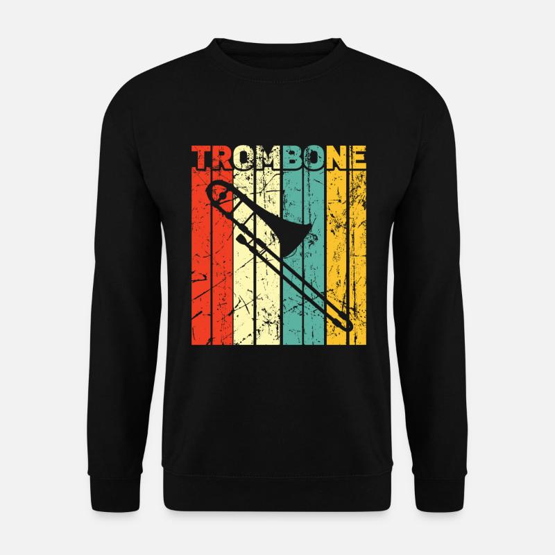 Trombone - Unisex Sweatshirt - black