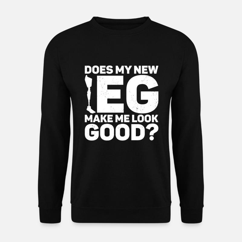 Amputation - Sweat-shirt Unisexe - noir