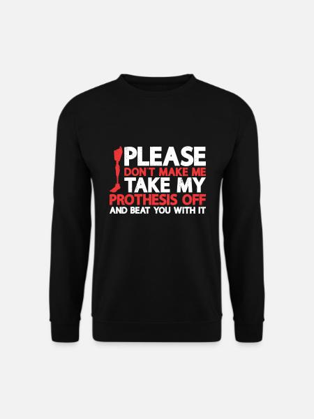 Amputation - Unisex Sweatshirt - black