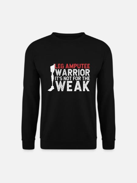 Amputation - Sweat-shirt Unisexe - noir