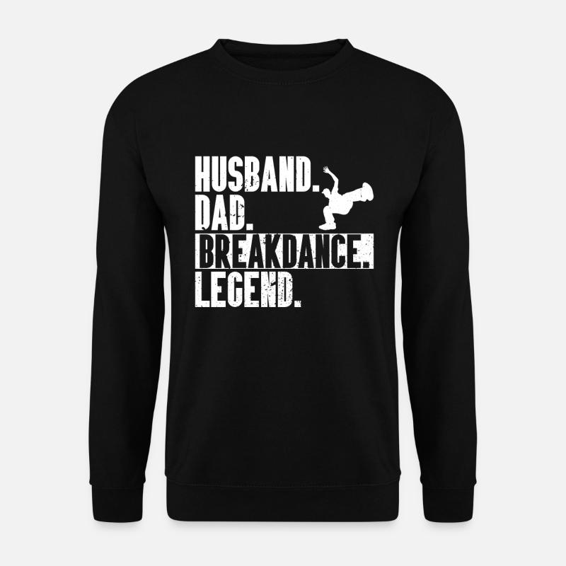 Break Dance - Unisex Pullover - Schwarz