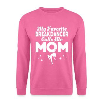 Break Dance - Unisex Pullover - Pink - Vorne