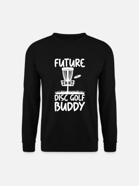 Golf Disc Frisbee - Unisex Sweatshirt - black
