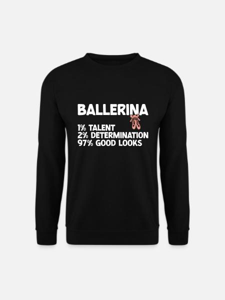 Ballet - Unisex Sweatshirt - black