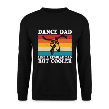 Ballet - Unisex Sweatshirt - black - Front - Alina (178cm) & Michal (187cm)