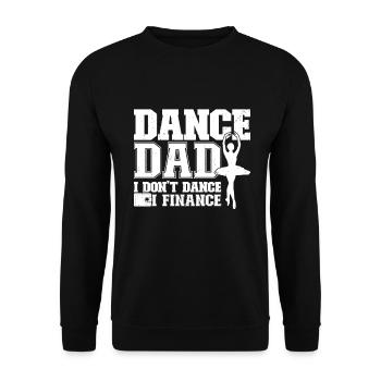 Ballet - Unisex Sweatshirt - black - Front - Alina (178cm) & Michal (187cm)