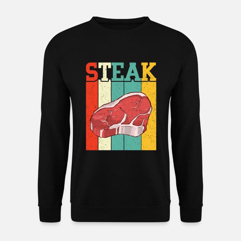 Steak - Unisex Sweatshirt - black