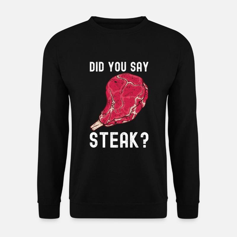 Steak - Unisex Sweatshirt - black