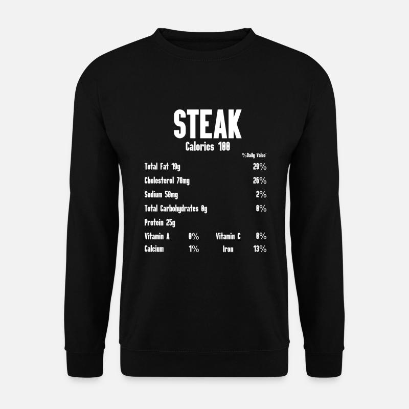 Steak - Unisex Sweatshirt - black