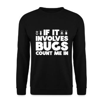 Insekt - Unisex Pullover - Schwarz - Vorne - Alina (178cm) & Michal (187cm)
