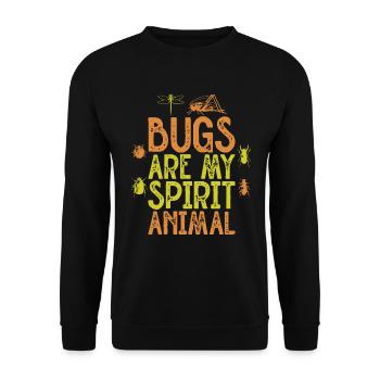 Insekt - Unisex Pullover - Schwarz - Vorne - Alina (178cm) & Michal (187cm)