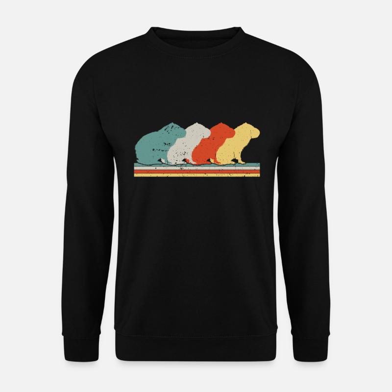 Capybara Animal Rodent Capibara - Unisex Sweatshirt - black