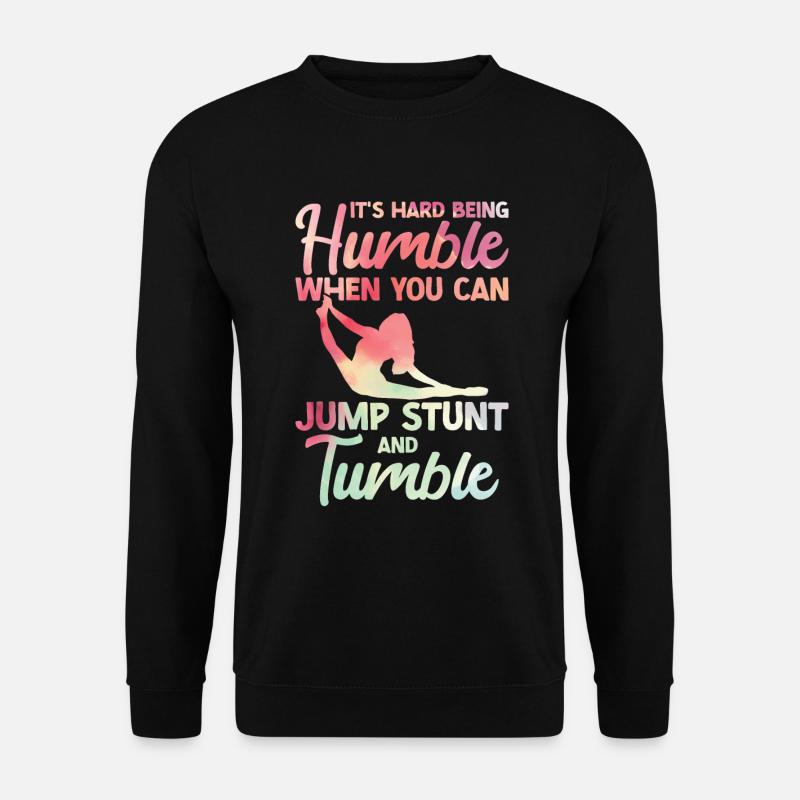 Stolpern - Unisex Pullover - Schwarz