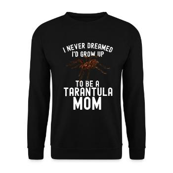 Tarantula - Unisex Sweatshirt - black - Front - Alina (178cm) & Michal (187cm)