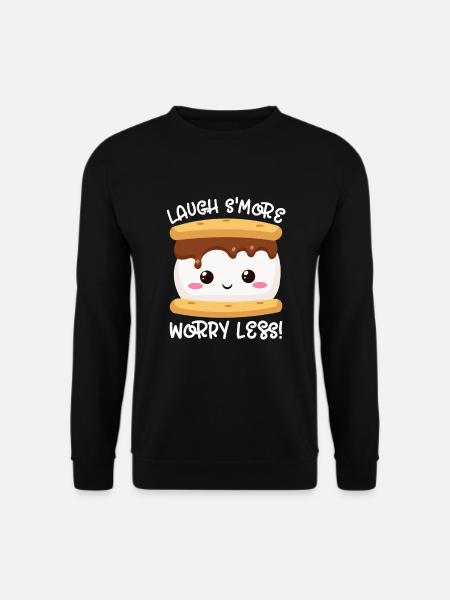 Marshmallow S'more - Unisex Sweatshirt - black