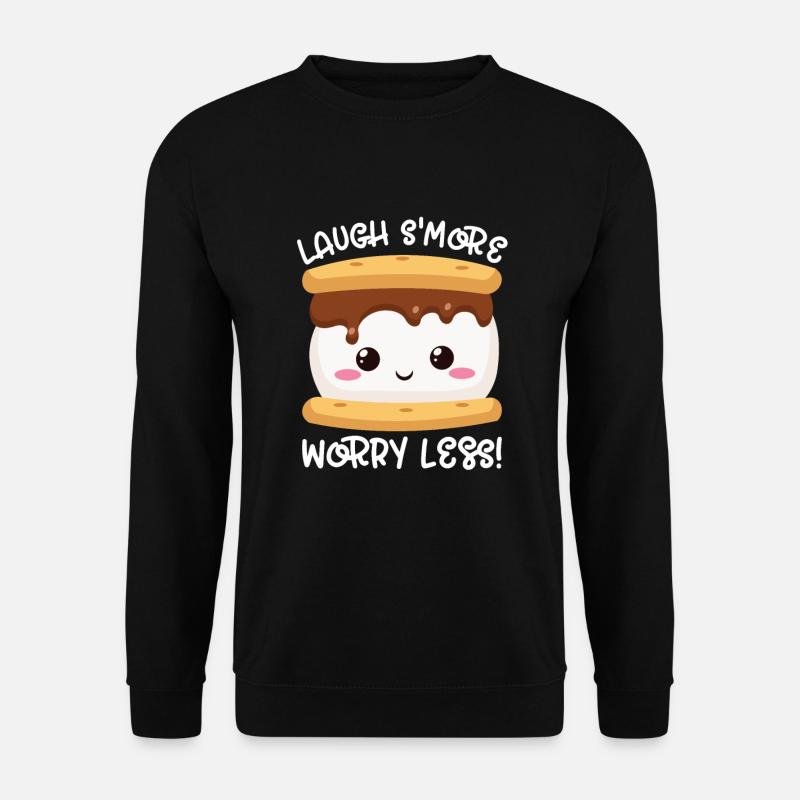Marshmallow S'more - Unisex Sweatshirt - black