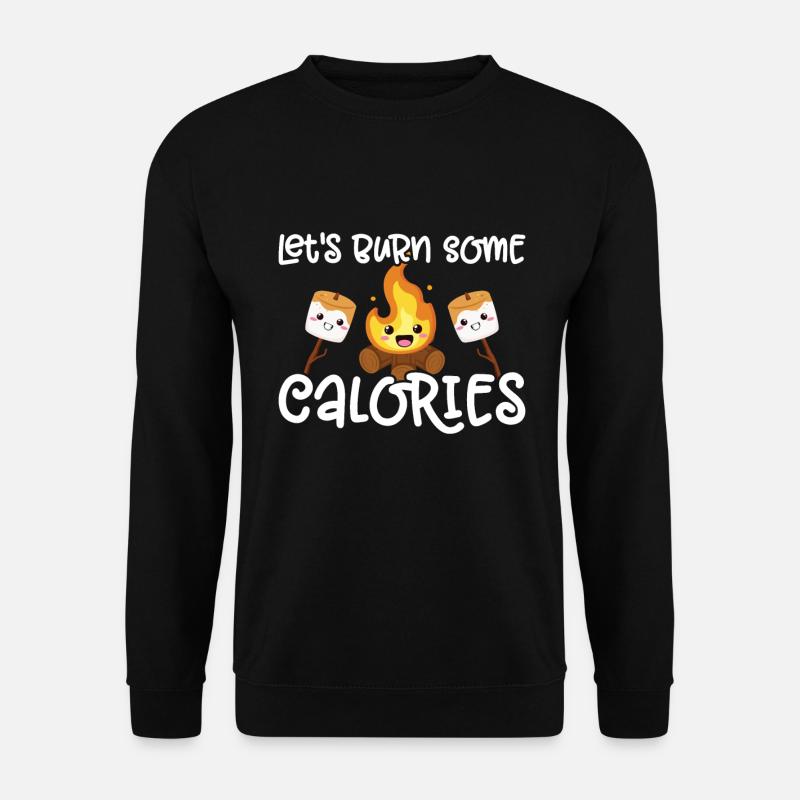 Marshmallow S'more - Unisex Sweatshirt - black