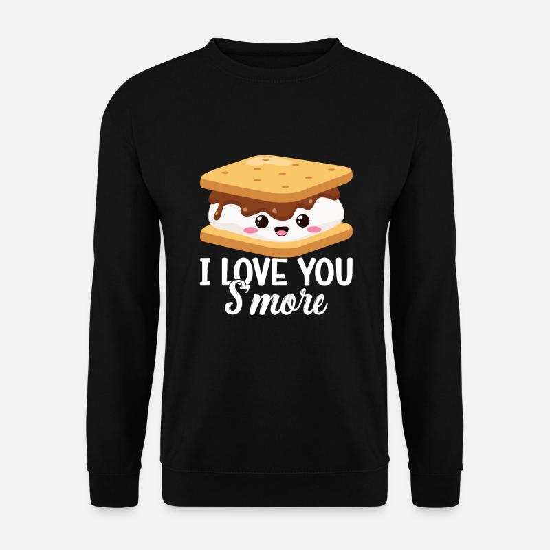 Marshmallow S'more - Unisex Pullover - Schwarz