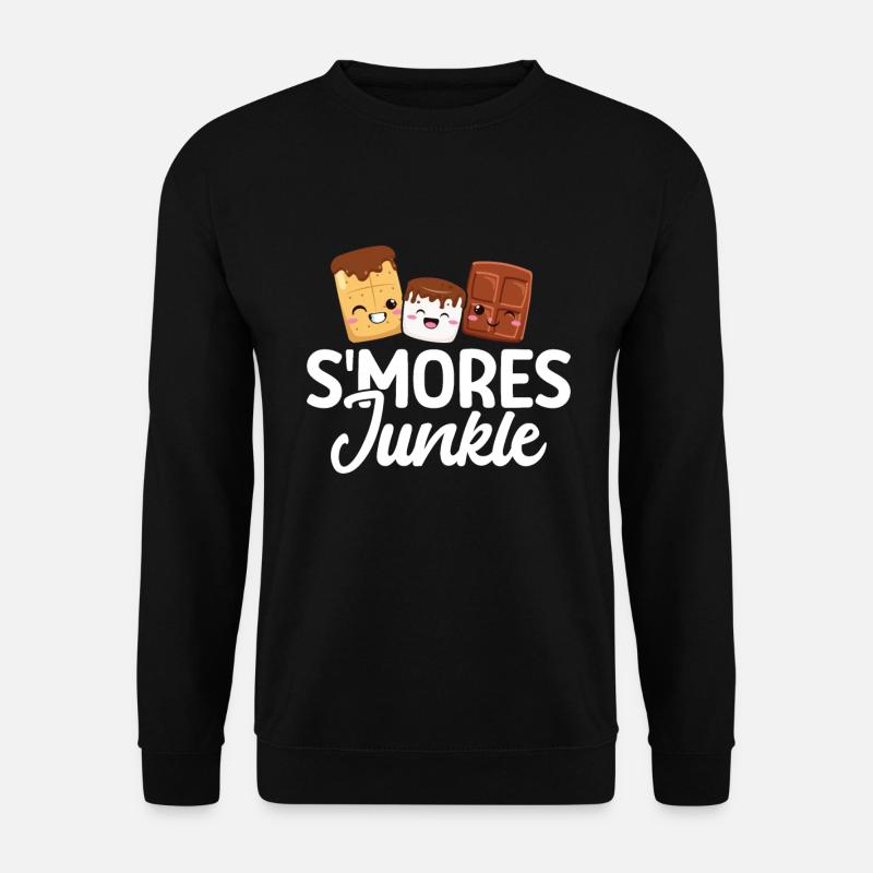 Marshmallow S'more - Unisex Sweatshirt - black