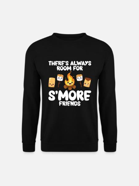 Marshmallow S'more - Unisex Sweatshirt - black