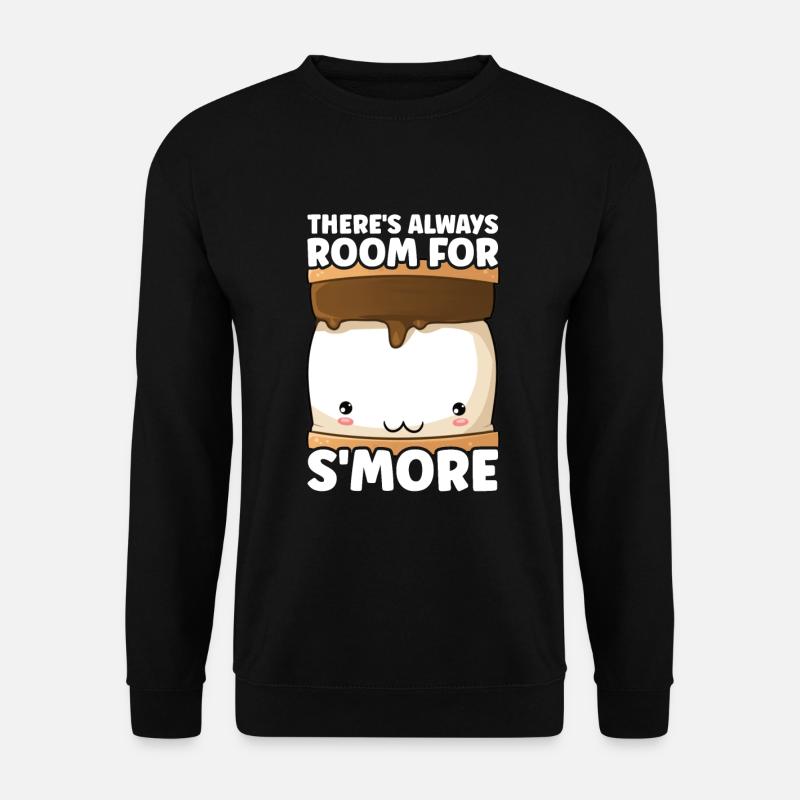 Marshmallow S'more - Unisex Sweatshirt - black